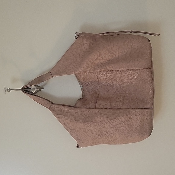 Vince CAMUTO Precious Blush Lambskin Steph Hobo Nappy Tote Bag - Picture 2 of 16